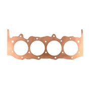 Copper-colored round bore head gasket for Chrysler 361/383/413/440 engines