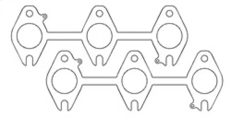 Cometic Dodge Cummins 5.9L 24V/24VCR .040in MLS (2) 3 Port Exhaust Gasket 