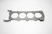Cylinder head gasket with four circular openings for Cometic Ford Left DOHC MLS Darton Sleeve
