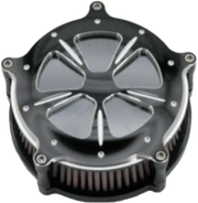 Commodore Air Cleaner Kit Black Contrast W/ Clear Window - HARDDRIVE