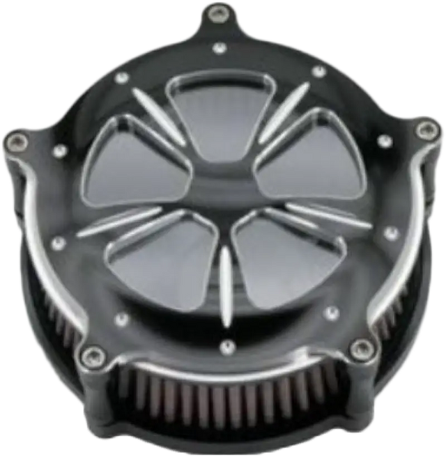 Commodore Air Cleaner Kit Black Contrast W/ Clear Window - HARDDRIVE
