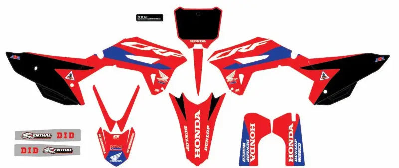 D-COR Comp Kit Honda Hrc Black Bg