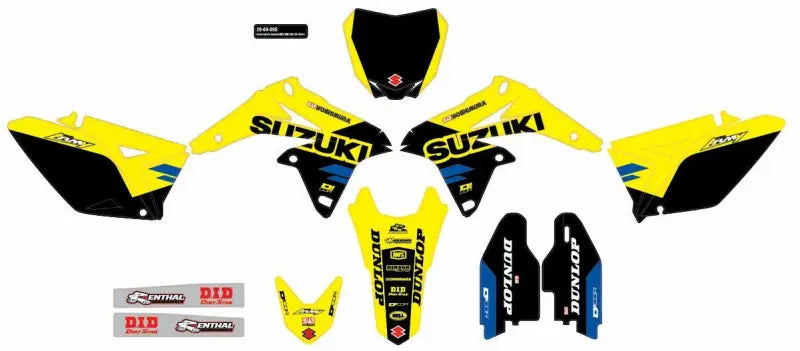 D-COR Comp Kit Suzuki Army White Bg