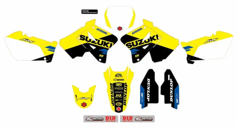 D-COR Comp Kit Suzuki Army White Bg