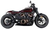 Comp S 2in1 Exh Sportster Black W/Cf End Cap