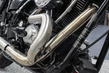 Comp S 2in1 Exhaust Fxr Brushed W/Cf End Cap 