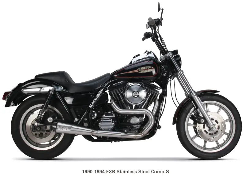 Comp S 2in1 Exhaust Fxr Brushed W/Cf End Cap 