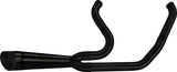 Comp S 2in1 Exhaust Softail M8 Black W/Turnout - Powersports