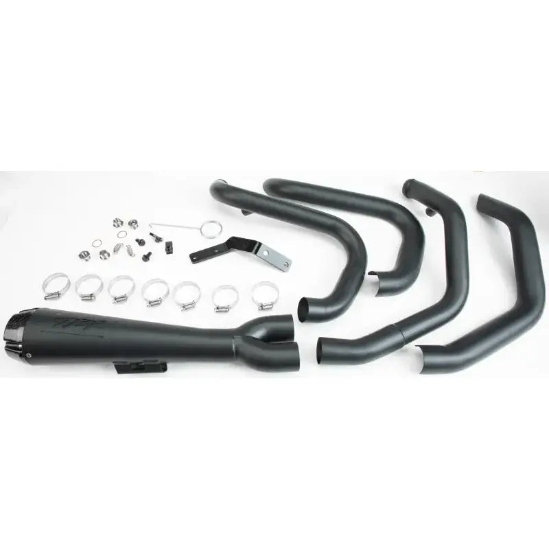 Comp S 2in1 Exhaust Sportster Black W/Cf End Cap 