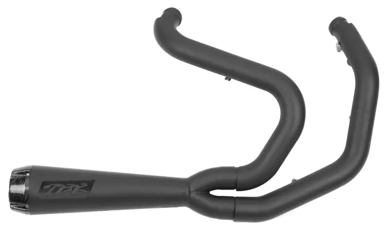 TBR Comp S 2in1 Exhaust Sportster Black W/Cf End Cap for Powersports