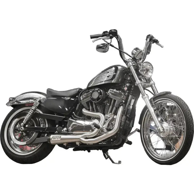 TBR Comp S 2in1 Exhaust Sportster Brushed for Powersports