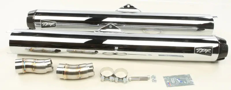 TBR Comp S Slip On Chrome Hon for Powersports