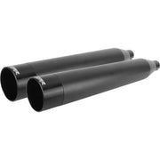 TBR Comp S Slip On Touring M8 Black W/Black End Cap for Powersports
