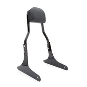 Short Sissy Bar Black Flst 07 17 - COBRA
