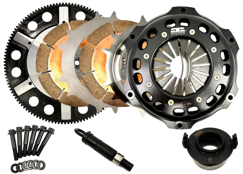 Competition Clutch Honda/Acura K Series 184mm Twin Disc Ceramic Kit - Drivetrain