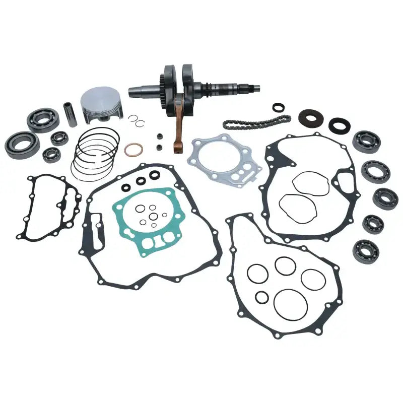 VERTEX Complete Engine Rebuild Kit Os Piston +0.5mm Hon for Powersports