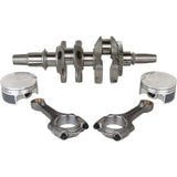 Engine crankshaft pistons and connecting rods from the Complete Engine Rebuild Kit Pol perfect for hot rods