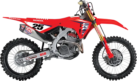 Complete Kit 25 Hrc Crf 250r (25) Blk Bg - D-COR