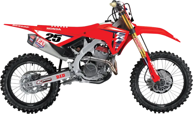 Complete Kit 25 Hrc Crf 450r (21 24) Wht Bg - D-COR