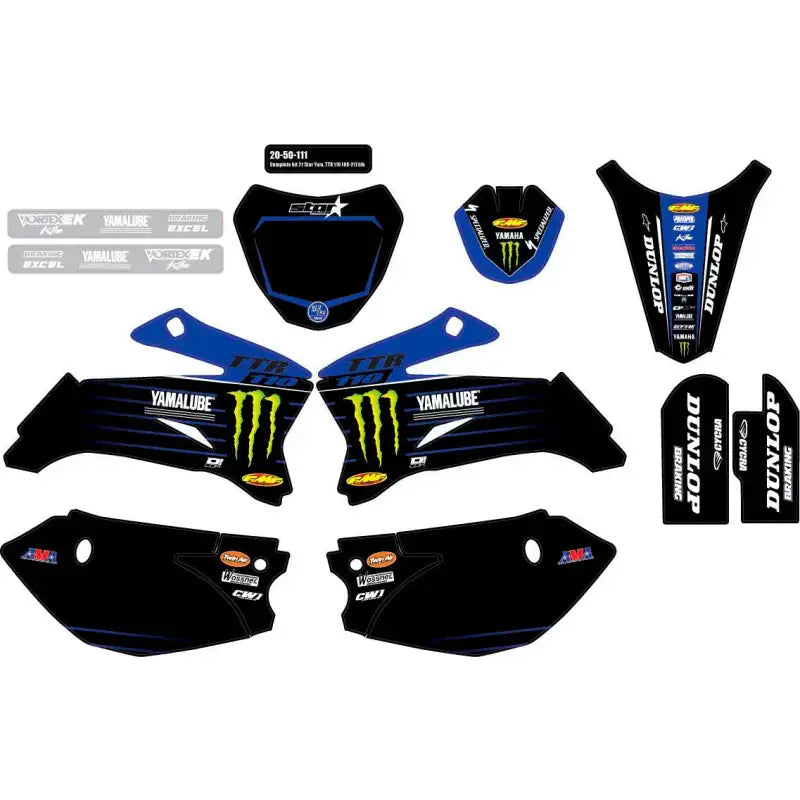 D-COR Complete Kit 21 Star Black Bag Yam for Powersports