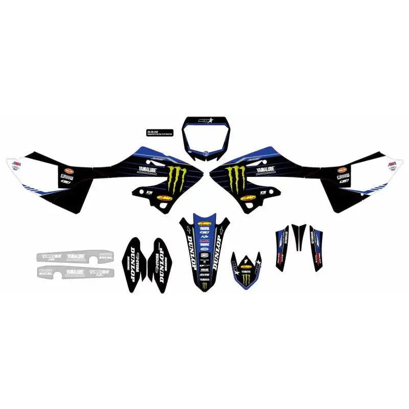 D-COR Complete Kit 22 Star Yam White Bg for Powersports