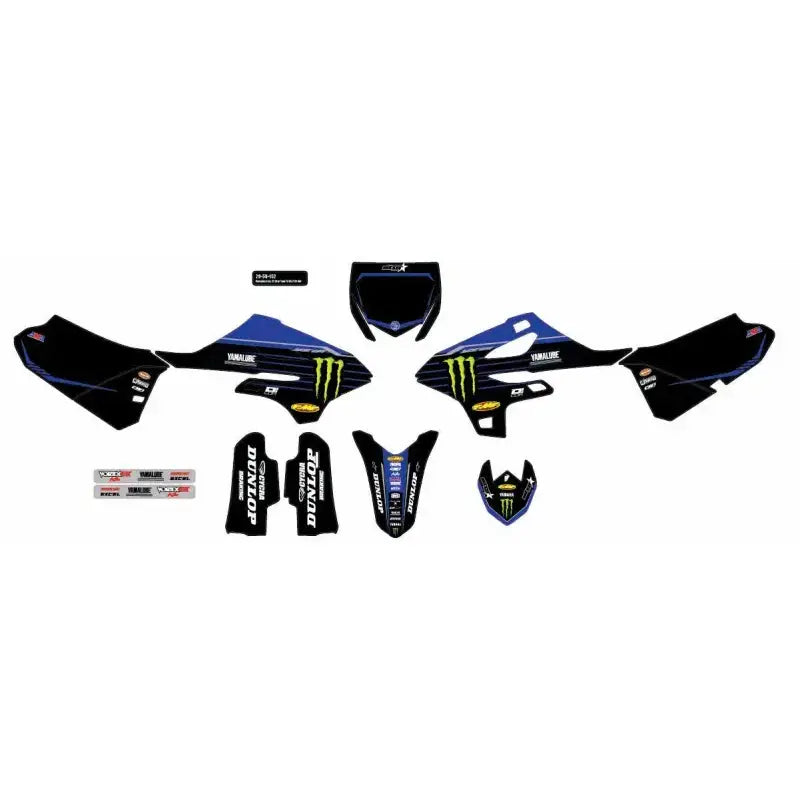 D-COR Complete Kit 22 Star Yam White Bg for Powersports