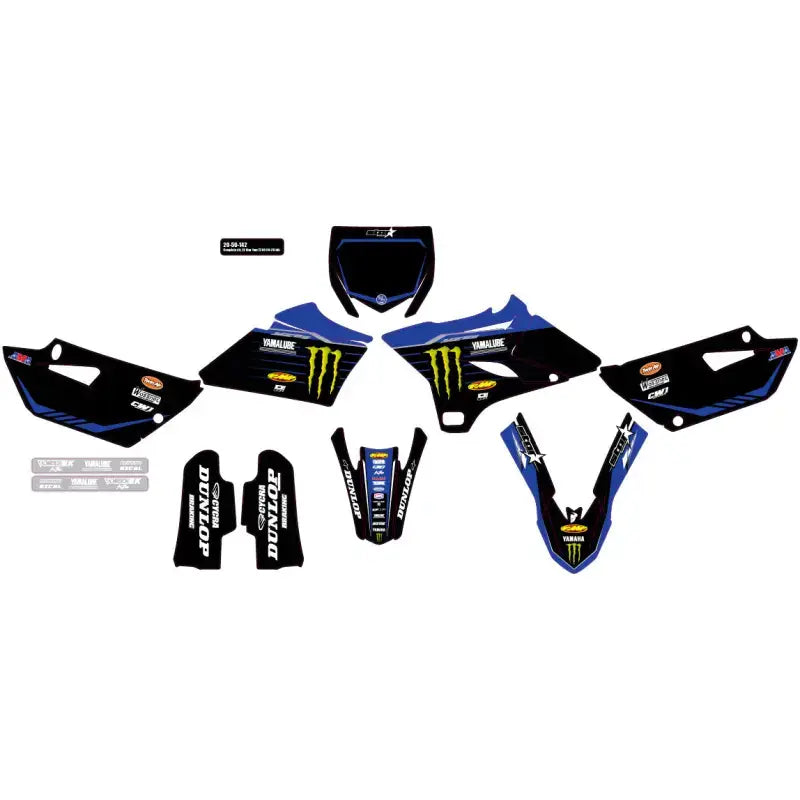 D-COR Complete Kit 22 Star Yam White Bg for Powersports