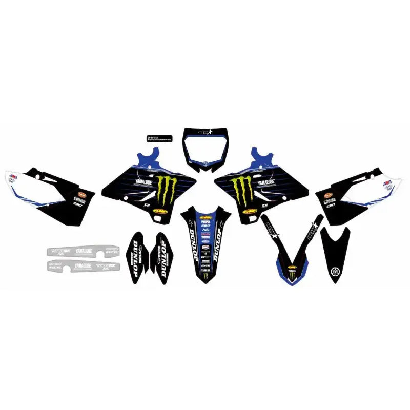 D-COR Complete Kit 22 Star Yam White Bg for Powersports