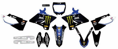 D-COR Complete Kit 22 Star Yam White Bg for Powersports