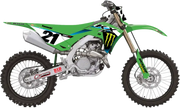 Complete Kit 25 Mek Kx 450 (24 25) Wht Bg - D-COR