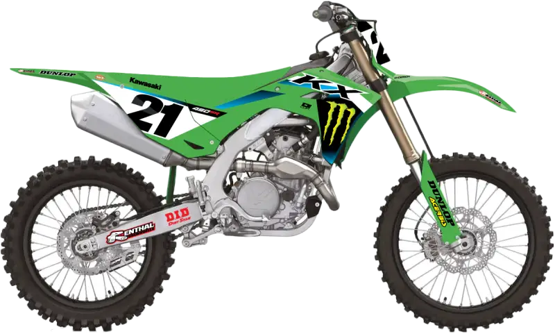 Complete Kit 25 Mek Kx 450 (24 25) Wht Bg - D-COR