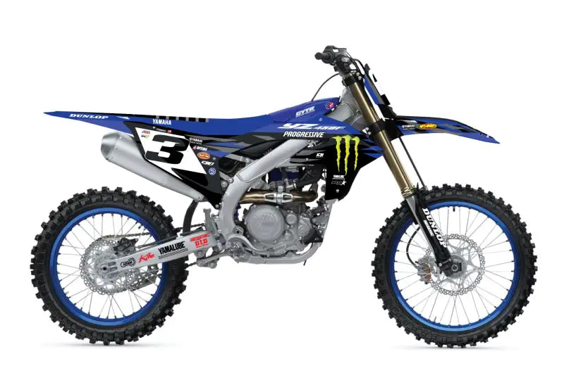 Complete Kit 25 Mey Yz 450 (23 25) Wht Bg - D-COR