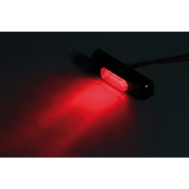 HIGHSIDER Conero T2 Led Taillight Each Red Lens Black for Powersports