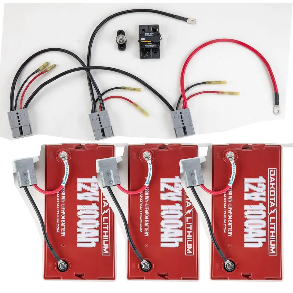 Connect Ease Tinned Marine Grade Wire Trolling Motor Wiring Kit RCE36Vpro - 36V Series Pro