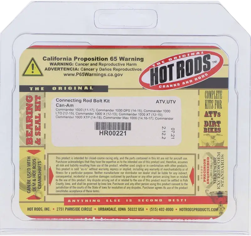 Connecting Rod Bolt Kit - RV and Auto Parts