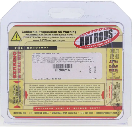 Connecting Rod Bolt Kit - RV and Auto Parts