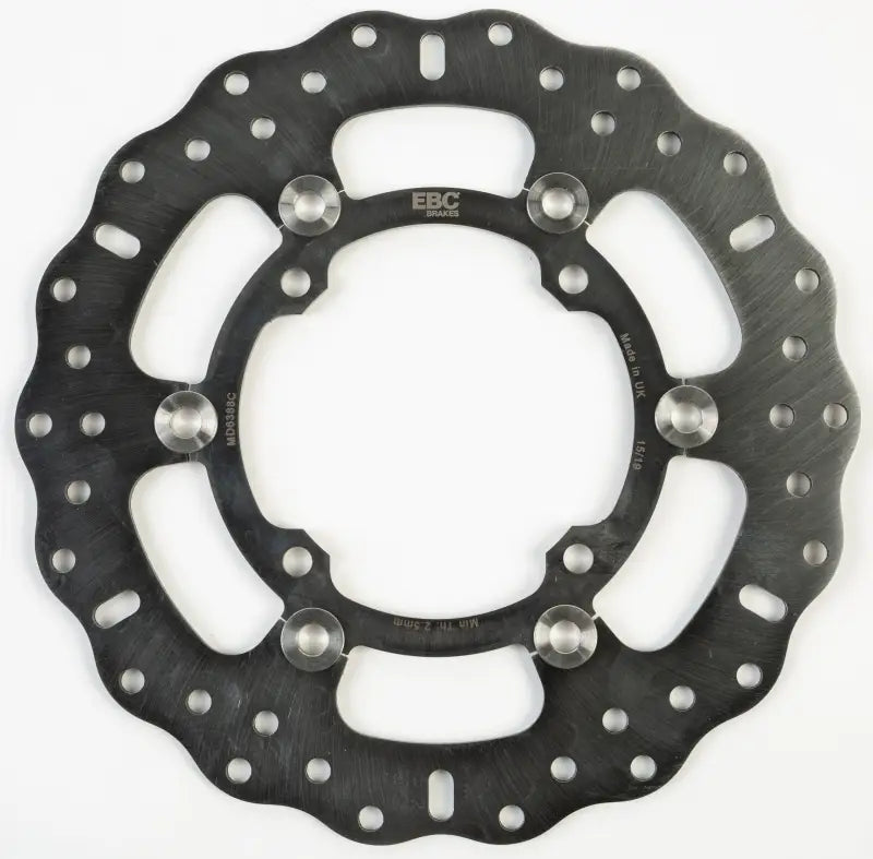 Contour Rotor Front with contoured profile and ventilation holes for vehicle’s braking