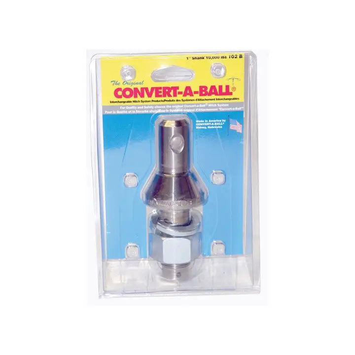 Convert-A-Ball 102B Hitch Accessory;Towing Hitch Accessories - Chrome