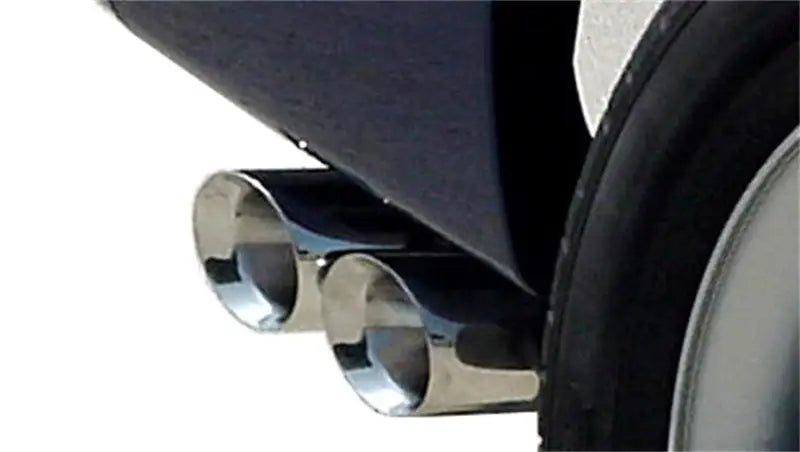 Chrome exhaust pipes for Chevrolet Silverado short bed sport cat-back system