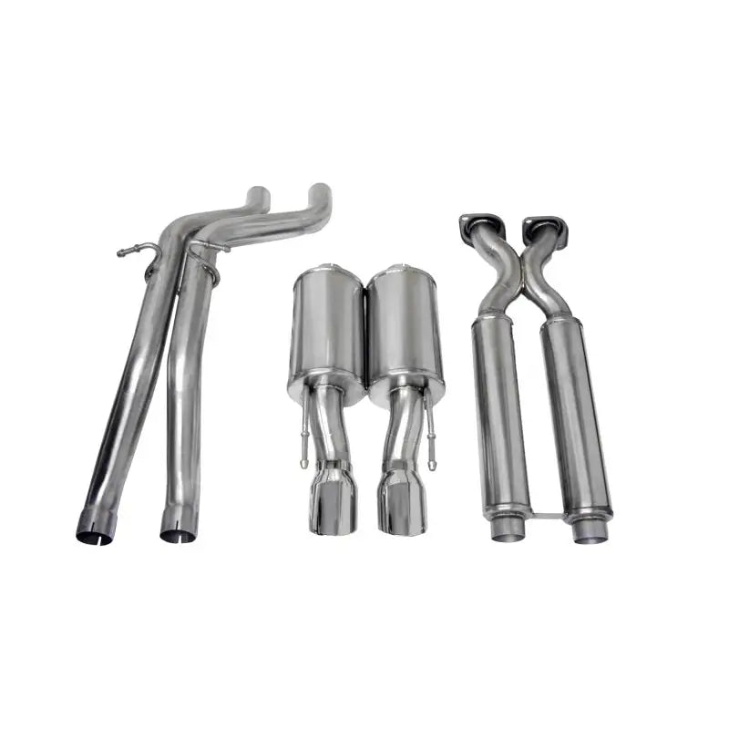 CORSA Performance 14451 Corsa 06-10 Jeep Grand Cherokee 6.1L V8 Polished Sport Cat-Back Exhaust