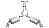 Corsa 10-13 Chevrolet Camaro Convertible SS 6.2L V8 Manual Polished Sport Cat-Back + XO Exhaust 