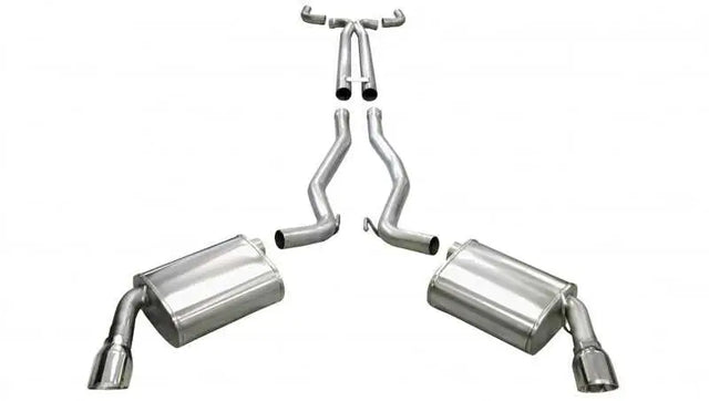 CORSA Performance Corsa 10-13 Chevrolet Camaro Convertible SS 6.2L V8 Manual Polished Sport Cat-Back + XO Exhaust