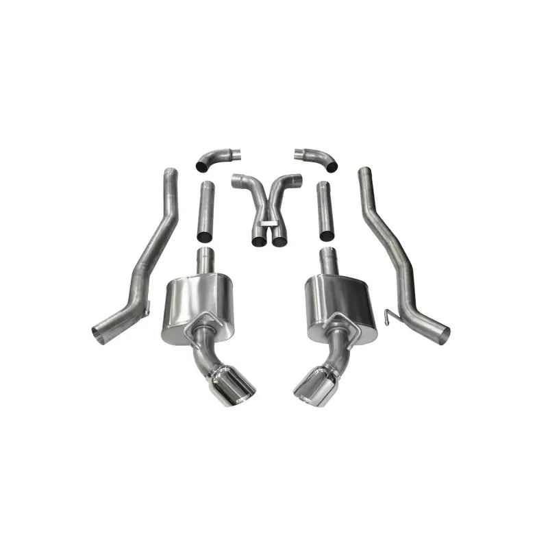 CORSA Performance 14968 Corsa 10-15 Chevrolet Camaro SS 6.2L V8 Manual Polished Xtreme 3in Cat-Back