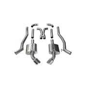 CORSA Performance 14968 Corsa 10-15 Chevrolet Camaro SS 6.2L V8 Manual Polished Xtreme 3in Cat-Back