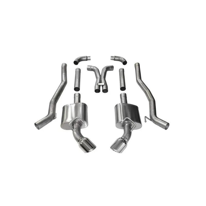 CORSA Performance 14968 Corsa 10-15 Chevrolet Camaro SS 6.2L V8 Manual Polished Xtreme 3in Cat-Back