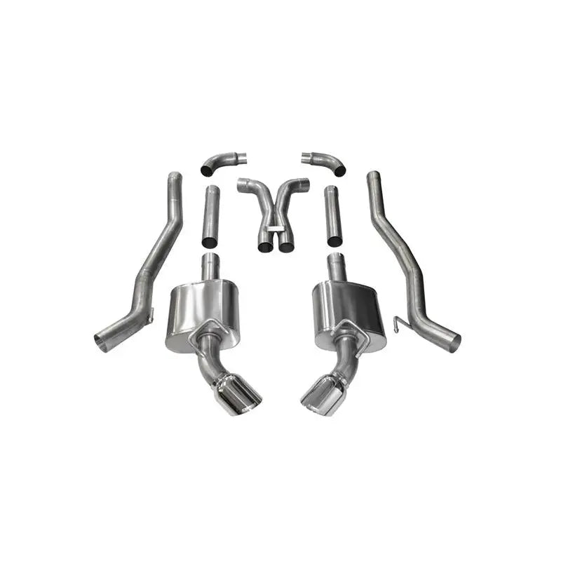 CORSA Performance 14968 Corsa 10-15 Chevrolet Camaro SS 6.2L V8 Manual Polished Xtreme 3in Cat-Back