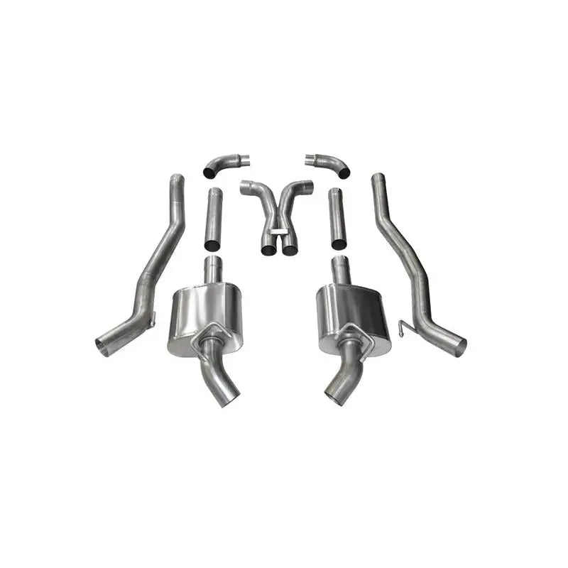 CORSA Performance 14976 Corsa 10-15 Chevrolet Camaro SS 6.2L V8 Manual Xtreme 3in Cat-Back (No Tips Uses Factory Bezels)