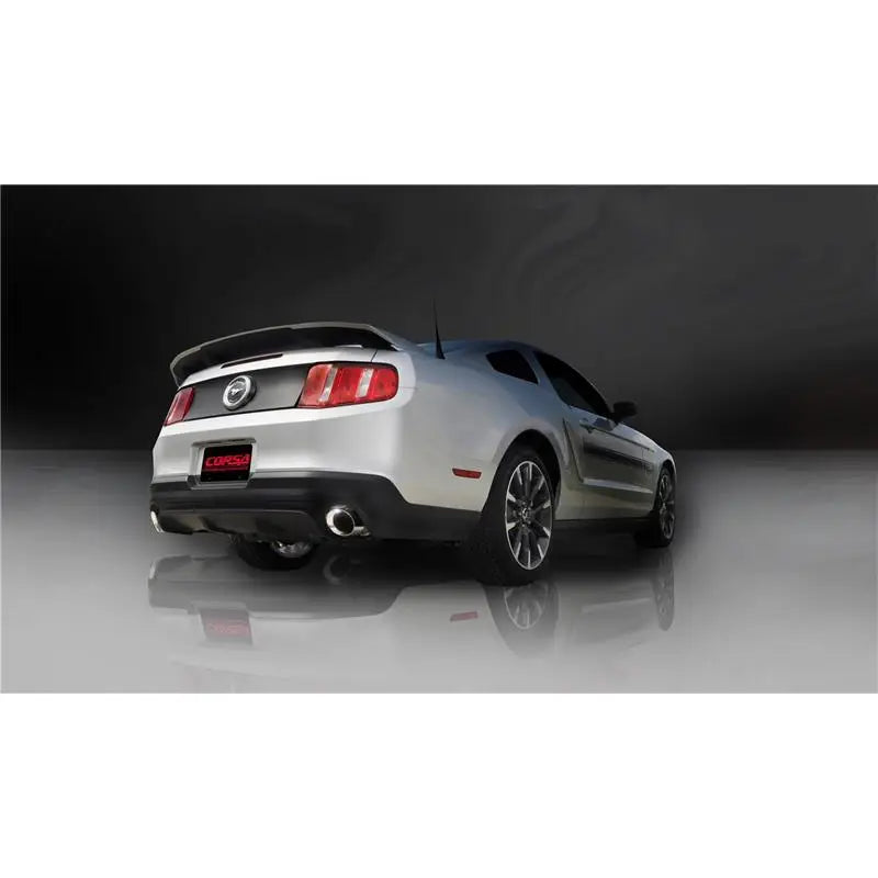 CORSA Performance 14317 Corsa 11-14 Ford Mustang GT/Boss 302 5.0L V8 Polished Xtreme Axle-Back Exhaust
