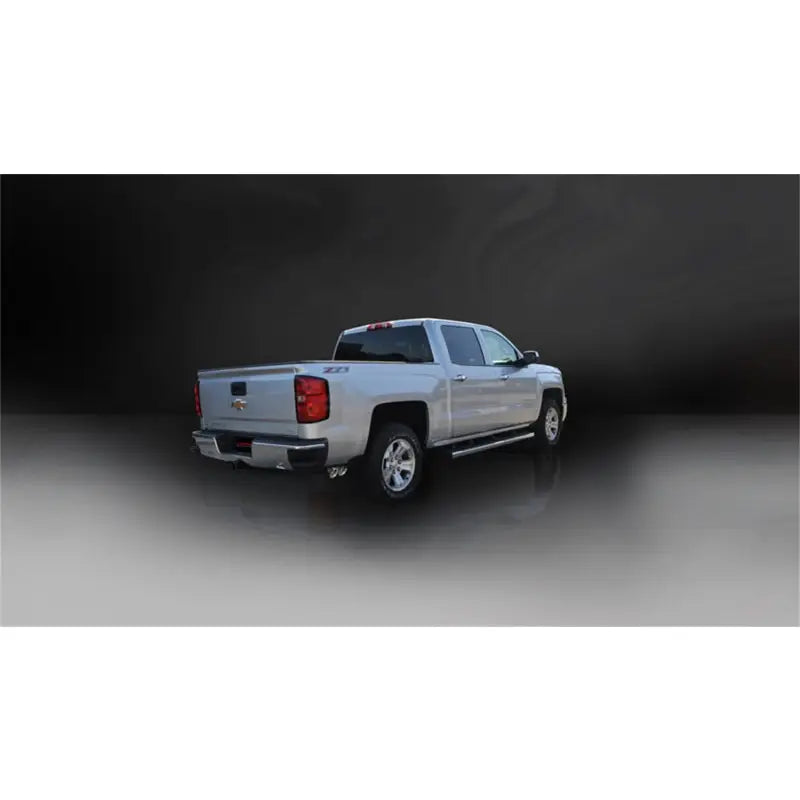 CORSA Performance 14873 Corsa 14 GMC Sierra/Chevy Silv 1500 Crew Cab/Short Bed 5.3L V8 Polished Sport Single Side CB Exhaust