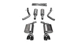 CORSA Performance Corsa 15-17 Dodge Challenger Sport Cat-Back Dual Rear Exit with Twin 3.5in Black Pro-Series Tips